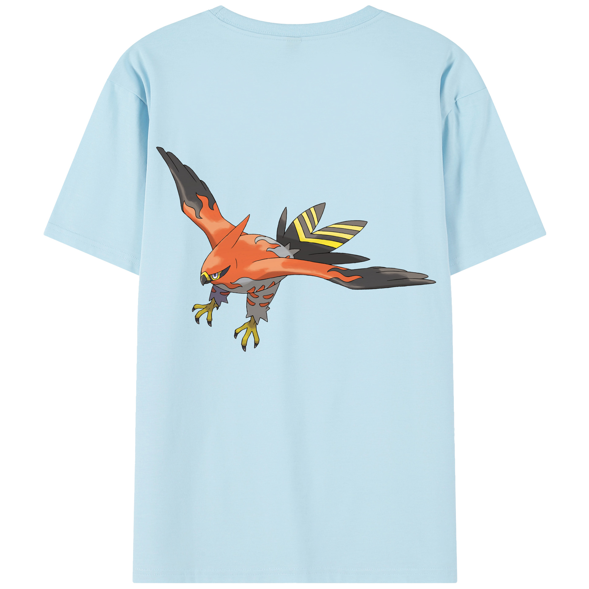 （画像用） ポケットモンスター Pokémon 綿100％半袖Tシャツ（背面プリント）